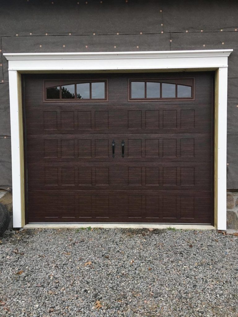 faux wood garage doors