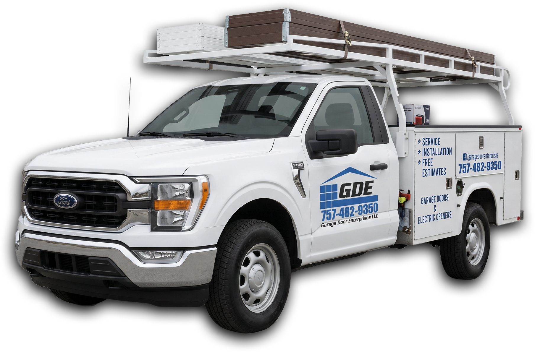 Garage Door Repair Service Truck Chesapeake Virginia