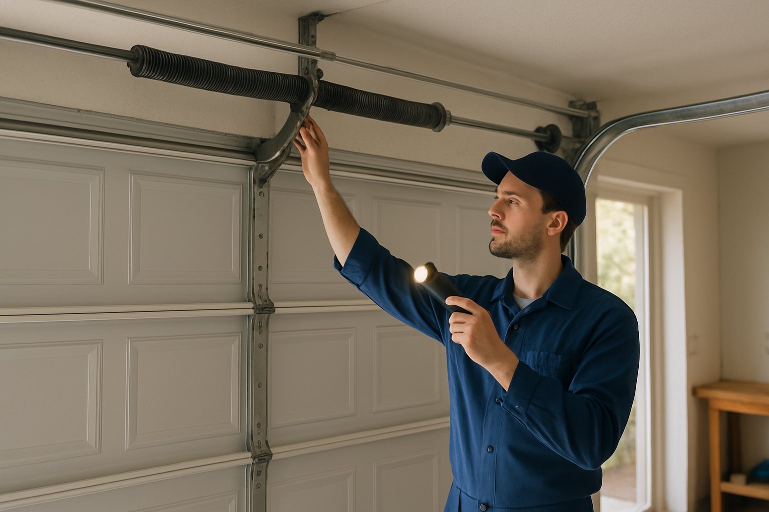 Professional garage door repair service