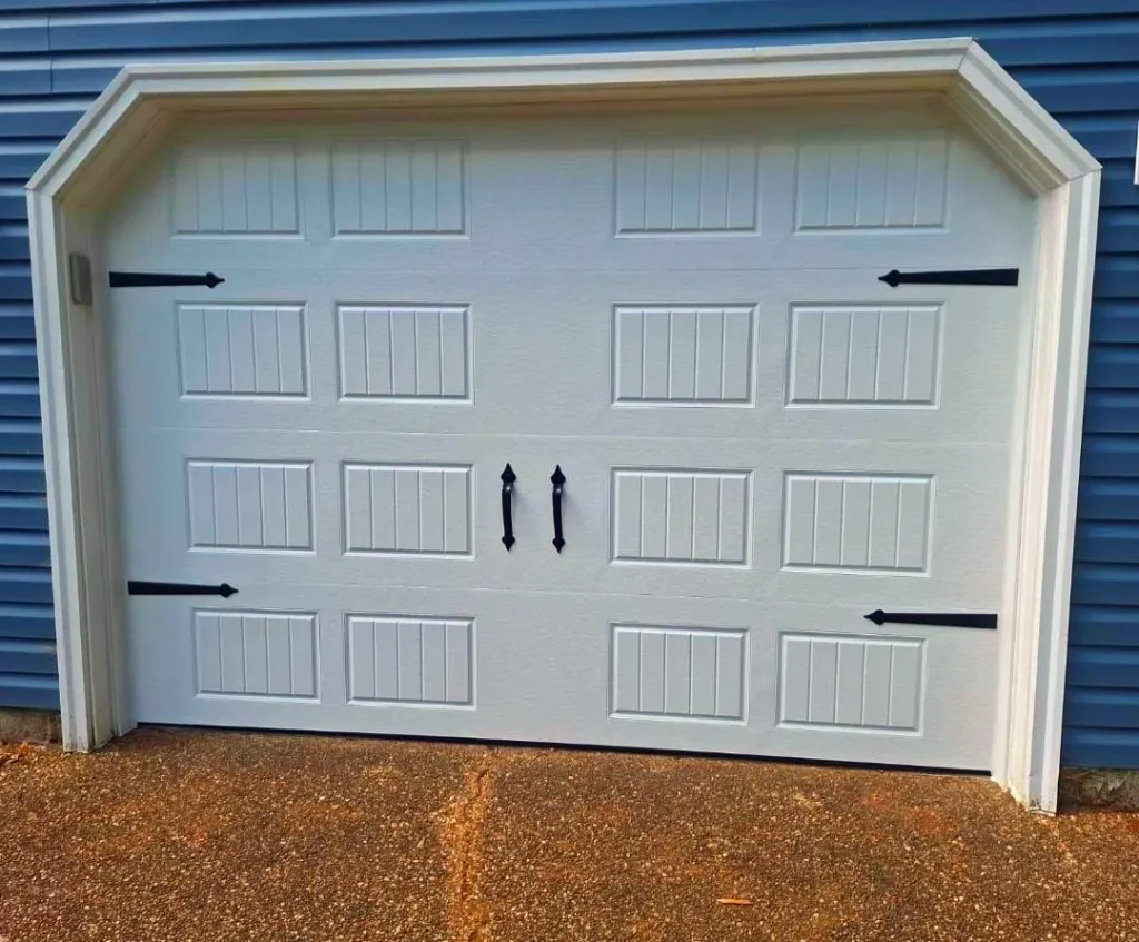 10 x 7 short panel carriage house garage door - Garage Door Enterprises, Chesapeake VA