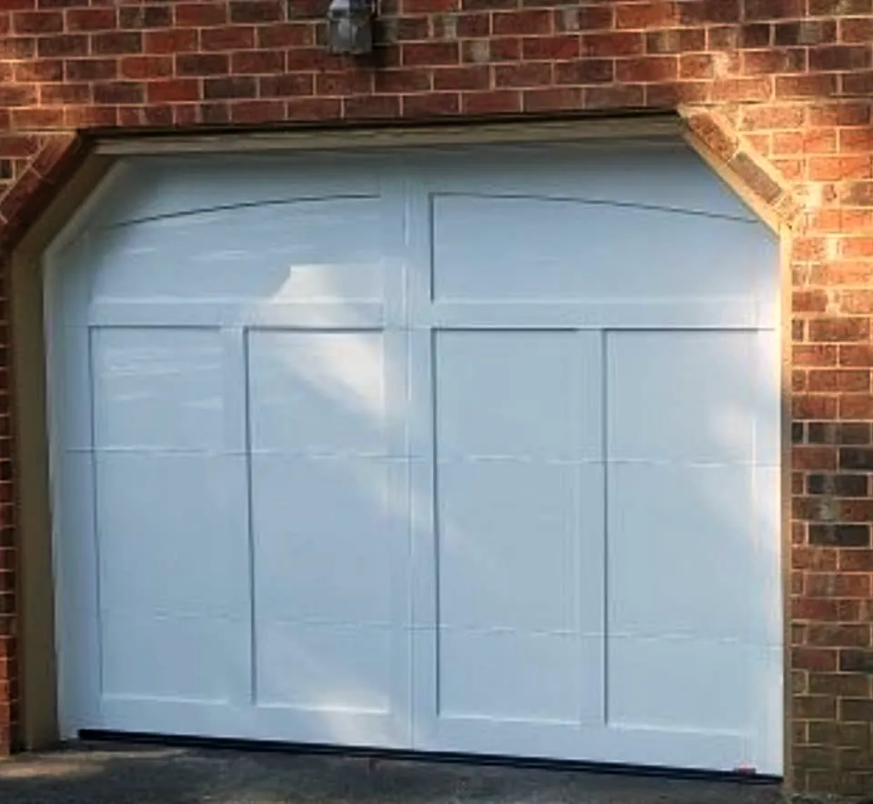 Carriage house overlay1 garage door - Garage Door Enterprises, Chesapeake VA