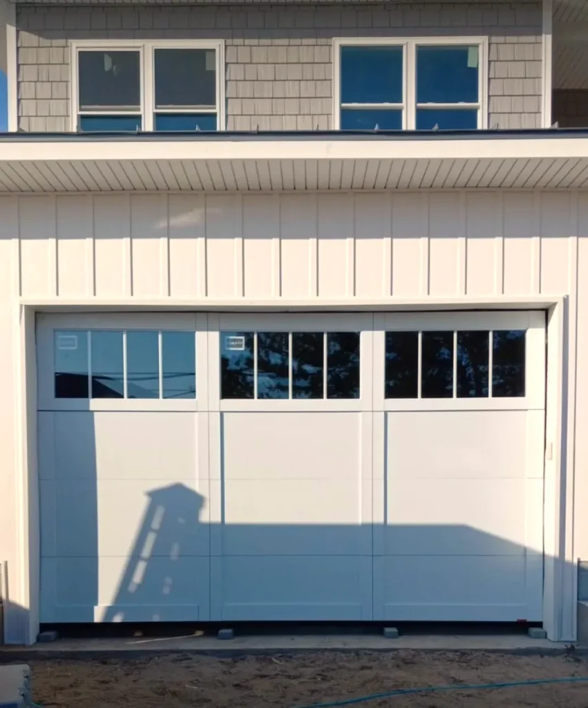 Carriage house overlay2 garage door - Garage Door Enterprises, Chesapeake VA