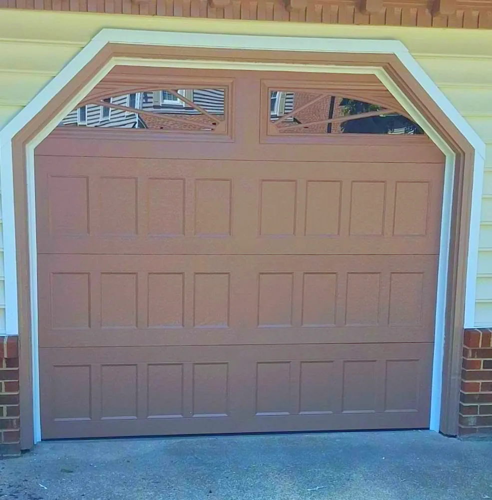 Garage door installation in Chesapeake, Virginia by Garage Door Enterprises