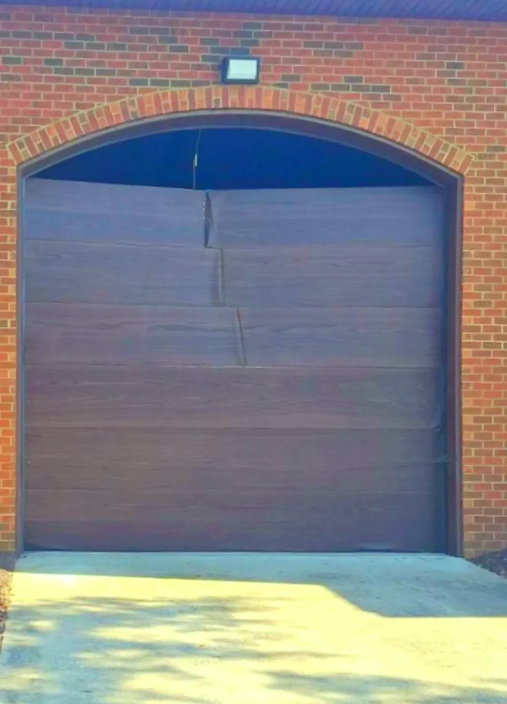 Garage door installation in Chesapeake, Virginia by Garage Door Enterprises