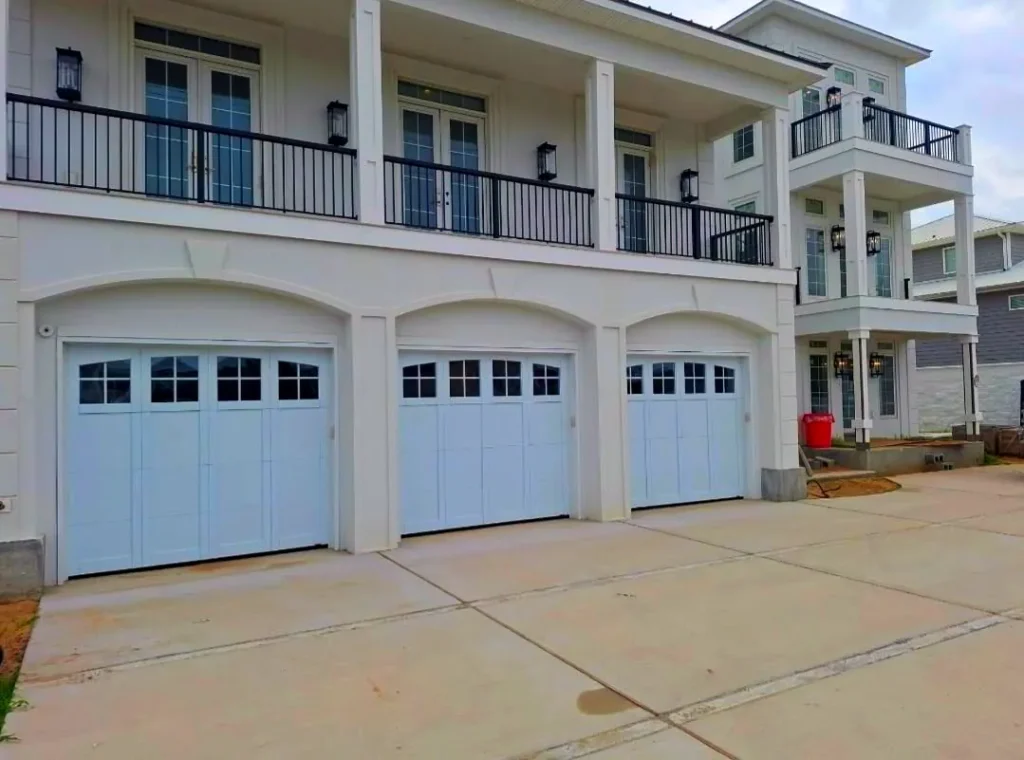 Overlay carriage house doors - Garage Door Enterprises, Chesapeake VA